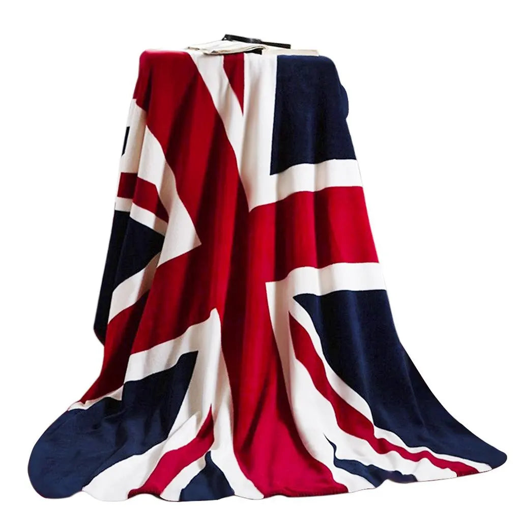 DecorBites™ Cozy Flannel Throw Blanket for Sofas, Cars, and Travel