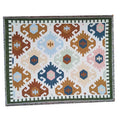 DecorBites™ Geometric Cotton Knitted Sofa Blanket & Tapestry