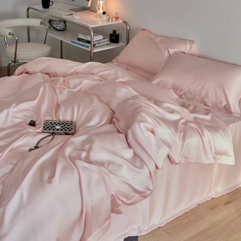 DecorBites™ Eucalyptus Lyocell Luxury Bedding Set with Cooling Properties