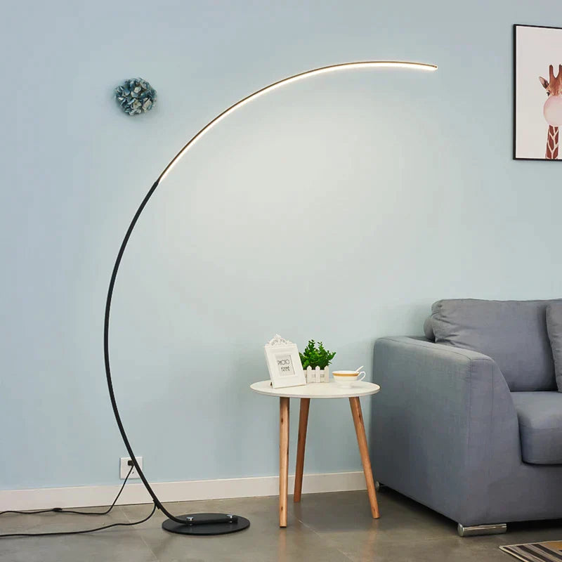 مصباح أرضي LED DecorBites™ قابل للتعتيم بجهاز تحكم عن بعد، بإضاءة RGB لغرفة المعيشة وغرفة النوم
