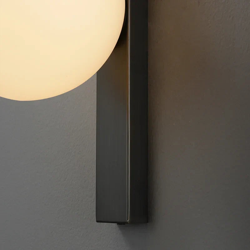 DecorBites™ Black Copper Estiluz Circ LED Wall Sconce - Modern Luxury Lighting for Bedroom, Living Room