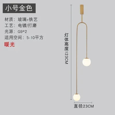 DecorBites™ Bronze Glass Ball Chandelier: Luxury Pendant Lights for Living Room, Bedroom, Hotel & Bar