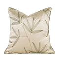 DecorBites™ Gold Quatrefoil Geometric Jacquard Pillow Cover - Luxury Home Decor