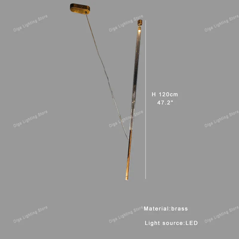مصباح DecorBites™ الصناعي الاسكندنافي LED المعلق لديكور غرفة الطعام