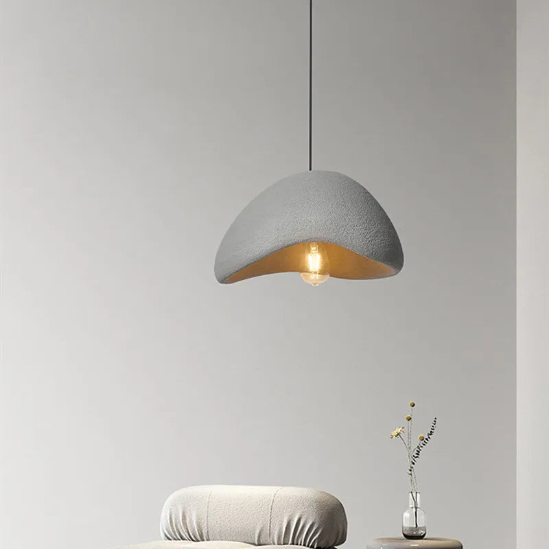 Luminaires Suspendus Led Nordiques DecorBites™ Style Crémeux Wabi Sabi Lustre Escaliers