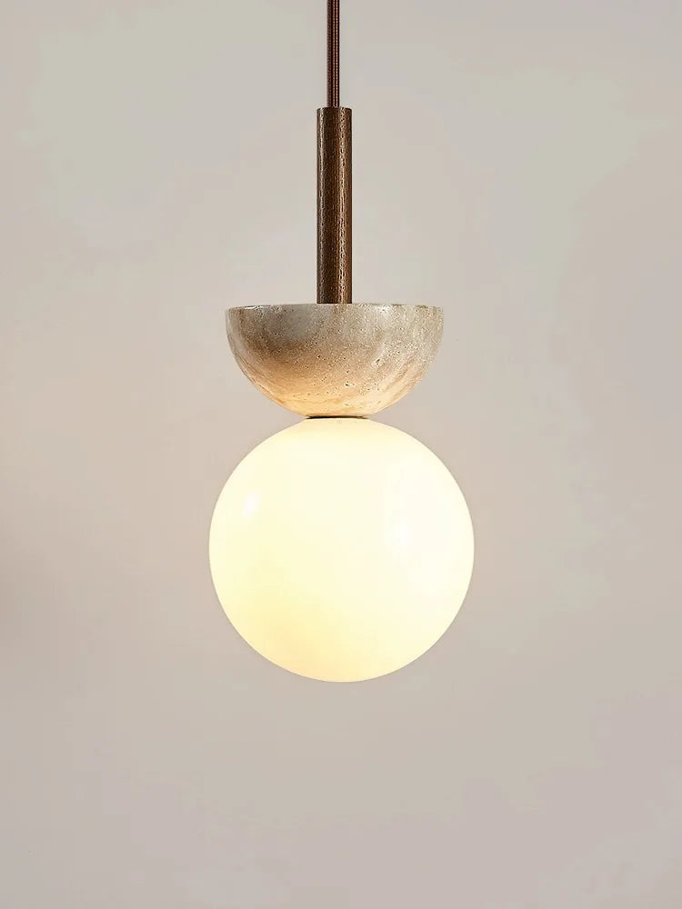 DecorBites™ Cream Style Led Pendant Lamp for Bedroom Decor