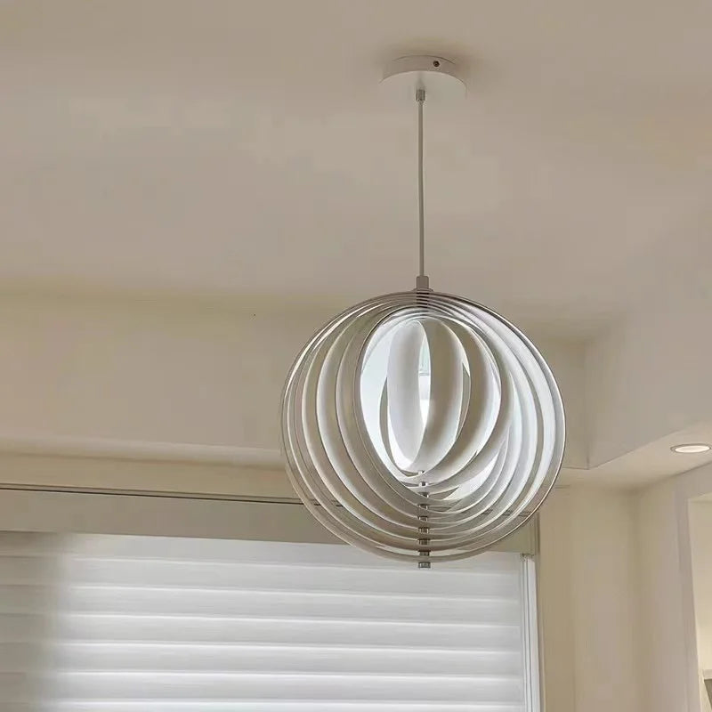ثريا DecorBites™ Designer Moon LED مصابيح تعليق فنية إسكندنافية