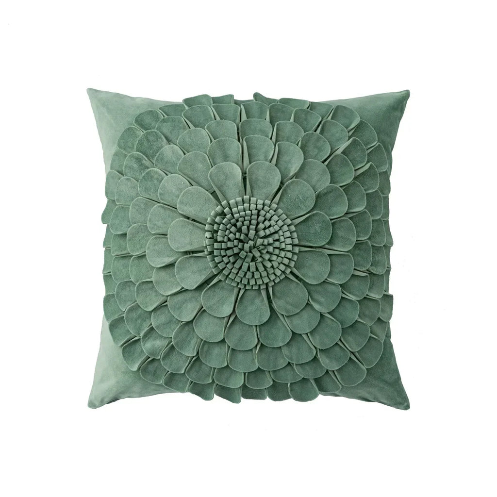 DecorBites™ Handmade Flower Cushion Cover - Light Luxury Decorative Pillows