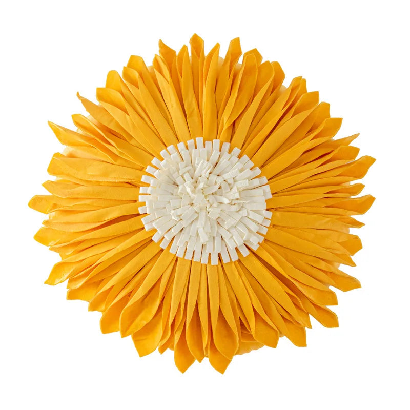 DecorBites™ Handmade Flower Cushion Cover - Light Luxury Decorative Pillows