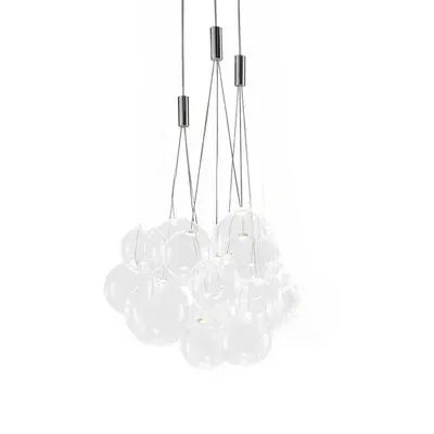 DecorBites™ Glass Ball LED Pendant Lamps: Stylish Lighting for Kitchen, Bedroom, Living & Dining Room