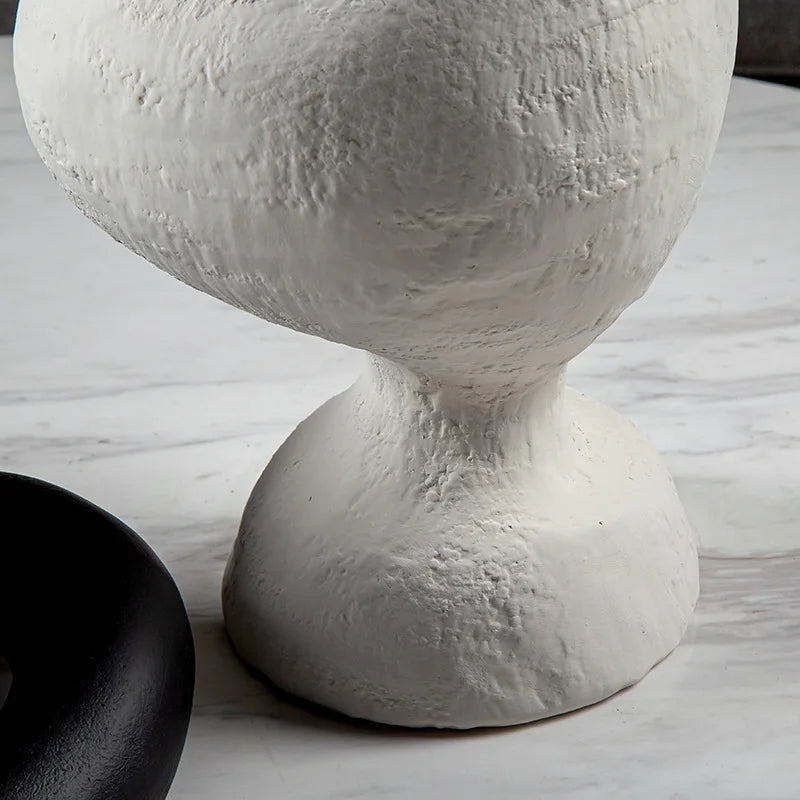 DecorBites™ Geometric Abstract Ceramic Vase Skew Furnishing Articles Room Decoration Accessories