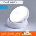 DecorBites™ 360° Rotate Night Light USB Rechargeable Magnet Wall Lamp for Staircase Bedroom