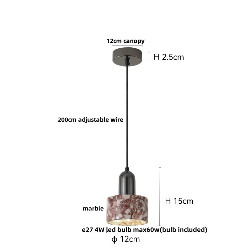 DecorBites™ 3D Printed Ball LED Pendant Light for Home Decor and Kitchen Lighting