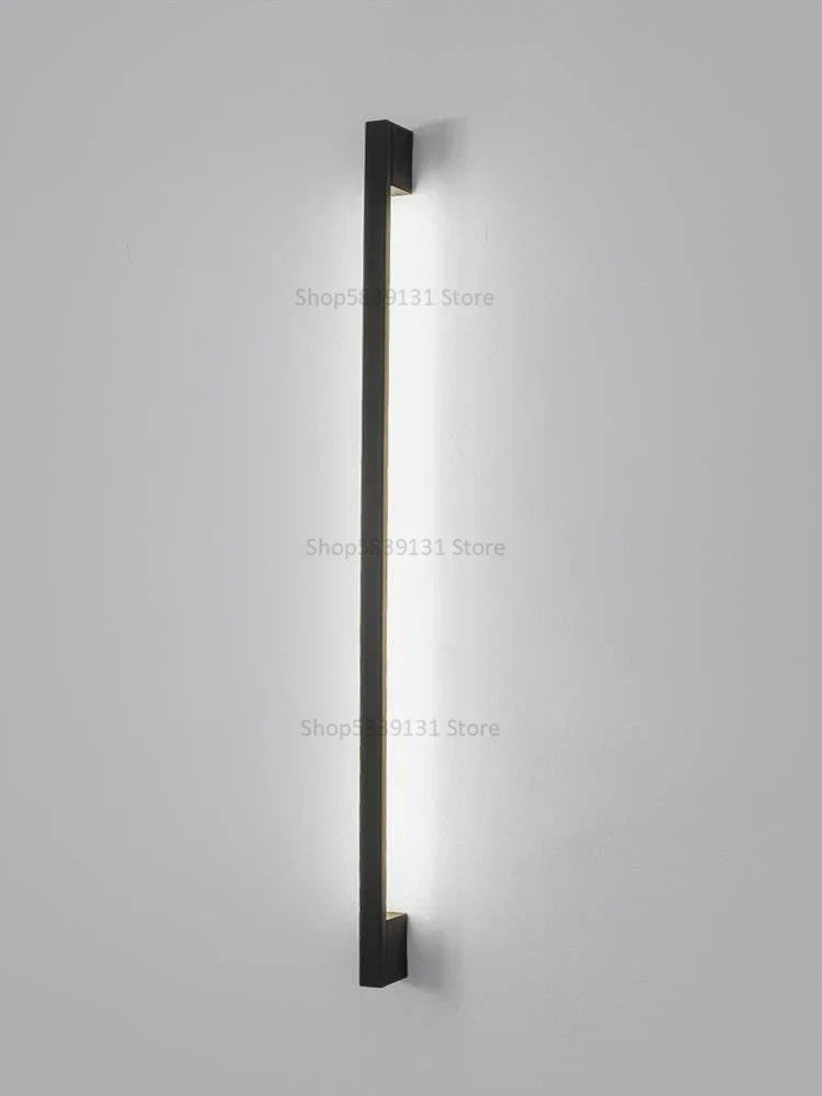 مصباح جداري LED خطي من DecorBites™ - إضاءة ديكور منزلي بتصميم نورديك عصري