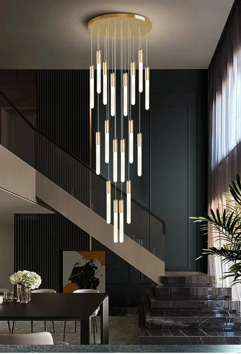DecorBites™ ثريا LED: مصباح سقف متدلي عصري للدرج والمطبخ لتزيين المنزل