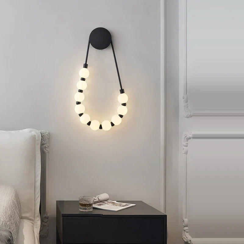 مصباح حائط LED فانتسي نيكلس من ديكور بايتس™ لغرفة النوم والمعيشة