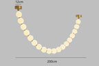 Nordic Beaded Alloy Pendant Light
