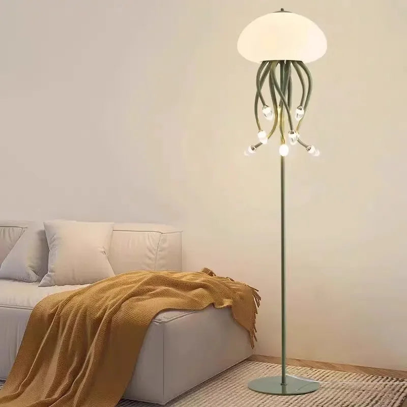 DecorBites™ مصباح قنديل البحر Kawaii LED لديكور وإضاءة غرفة النوم