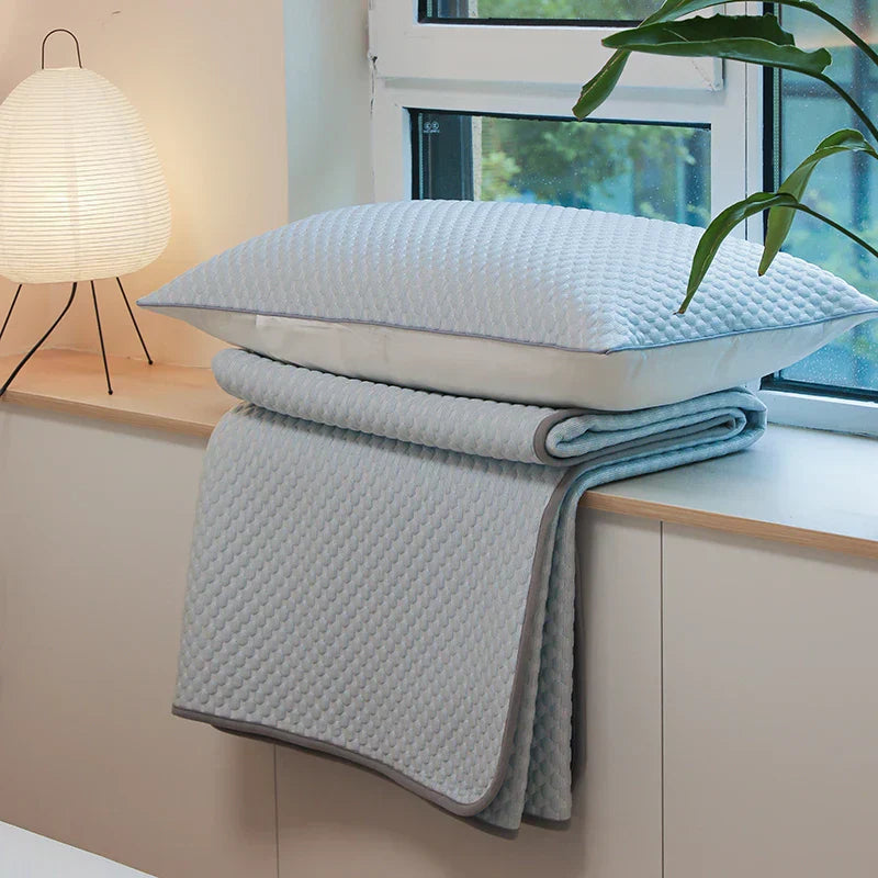 DecorBites™ Ice Bean Bed Sheet Set - Premium Cooling Sleep Mat for Ultra-Comfortable Sleep