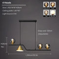DecorBites™ مصباح معلق خطي ثريا مينيماليست حديثة إسكندنافية فانوس طاولة طعام