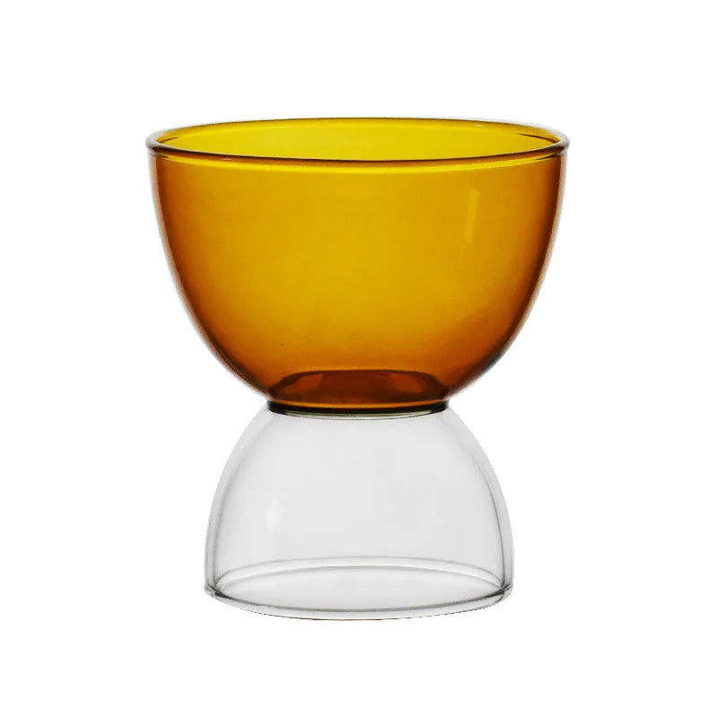 DecorBites™ Dessert Ice Cream Cup Glass Cold Drink Cocktail Juice Jelly Cup.