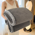 DecorBites™ Cozy Carved Velvet Blanket | Warm, Soft & Breathable | Autumn Winter Sofa Bed Throw