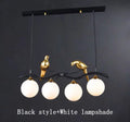 DecorBites™ مصابيح زجاجية متدلية لغرفة المعيشة والمطعم والكونتر، مصابيح LED للديكور الداخلي