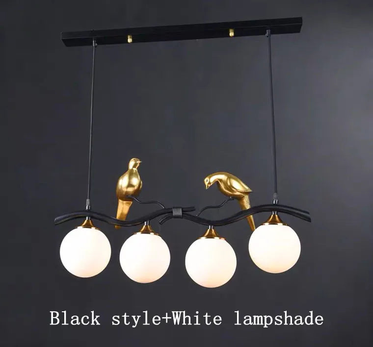 DecorBites™ مصابيح زجاجية متدلية لغرفة المعيشة والمطعم والكونتر، مصابيح LED للديكور الداخلي
