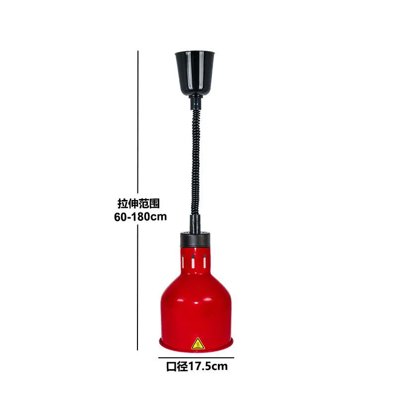 DecorBites™ Electric Heat Lamp: Adjustable Kitchen Fixture for Food Preservation