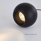 Modern Black Aluminum COB Pendant Light