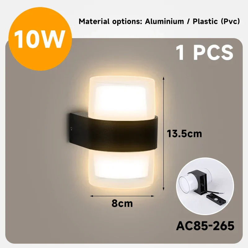 DecorBites™ Acrylic LED Wall Light for Home Decoration Luxury Mood Light