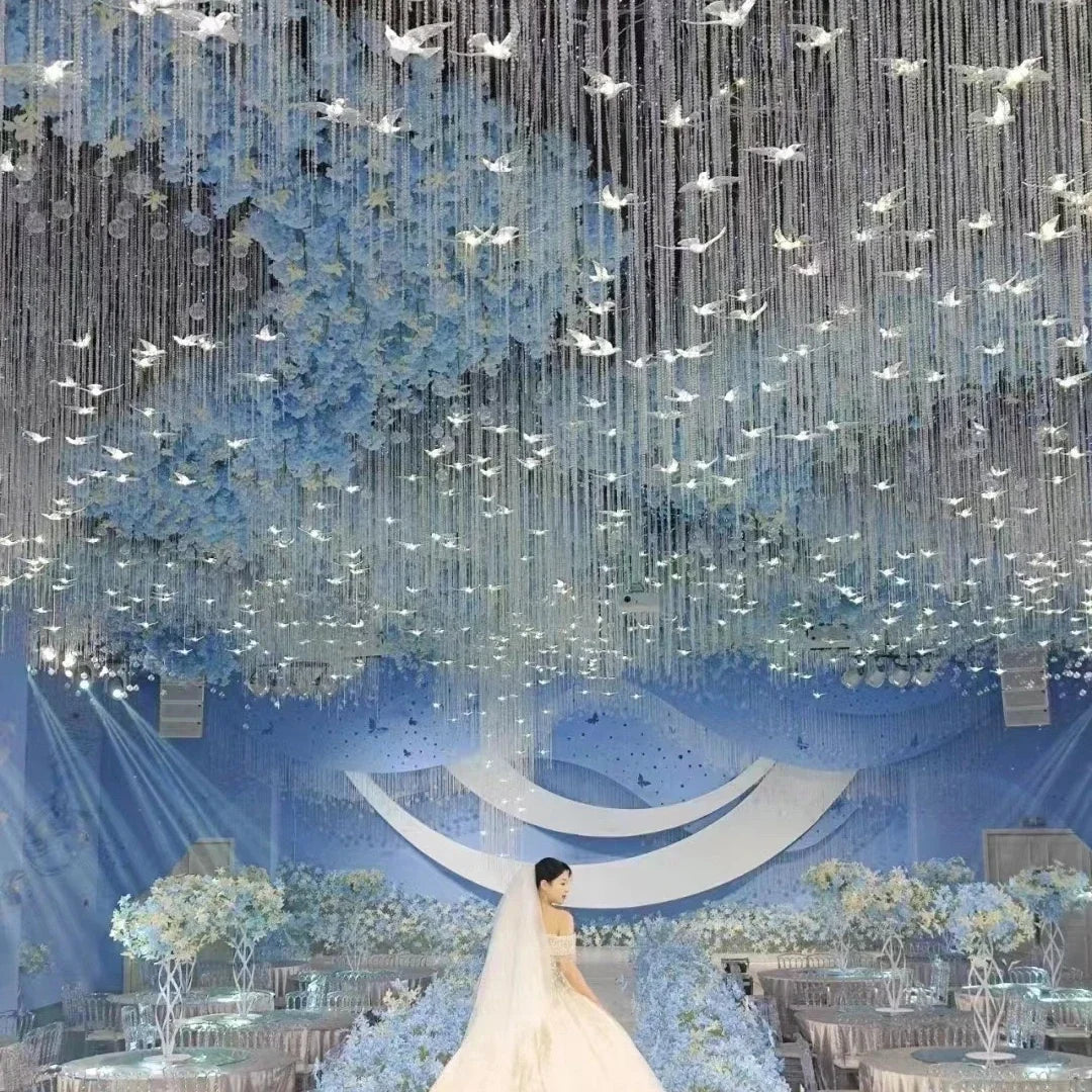 أضواء سقف فراشة LED من DecorBites™ لتزيين حفلات الزفاف الرومانسية