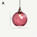 DecorBites™ Glass Ball Lustre Pendant Lights - Modern Kitchen Hanging Fixture