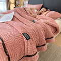DecorBites™ Fluffy Fleece Blanket for Bed Sofa Cover Glade Cozy Warmth Blanket