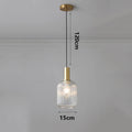 Modern Ring Glass Pendant Light