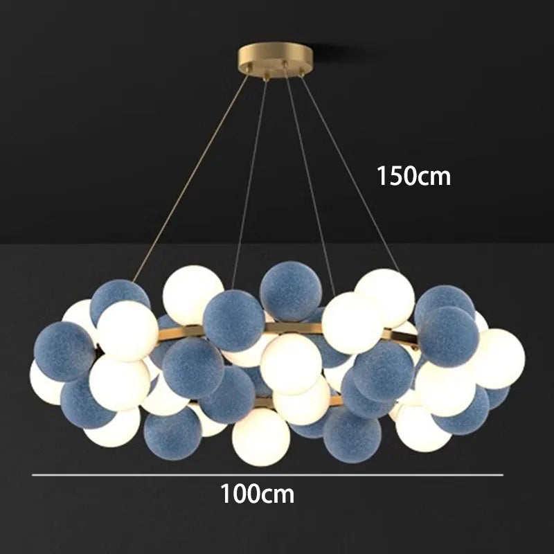 ثريات LED معلقة من DecorBites™ لديكور المنزل العصري، إضاءة داخلية لغرف المعيشة وغرف الطعام