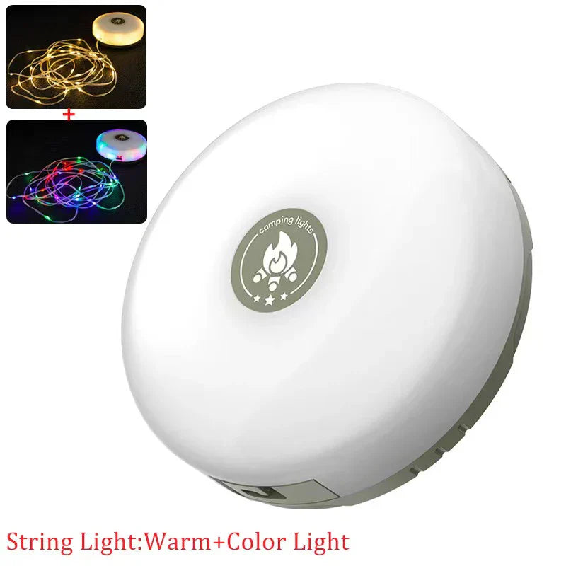 DecorBites™ 10M Waterproof LED Camping Light Strip for Outdoor Garden Tent Room