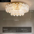 DecorBites™ Gold Pearl Pendant Chandelier - Living Room & Bedroom Decor
