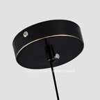 Modern Gold Pendant Light With Acrylic Shade