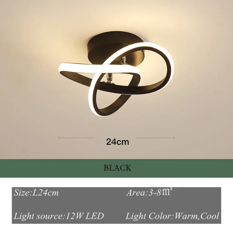 مصابيح سقف الممر LED من DecorBites™ لإضاءة المنزل في غرفة النوم وغرفة المعيشة والممر