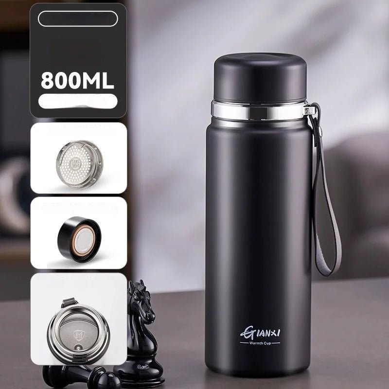 DecorBites™ 24hr Cold Cup Stainless Steel Thermos - Large Capacity Travel Thermos