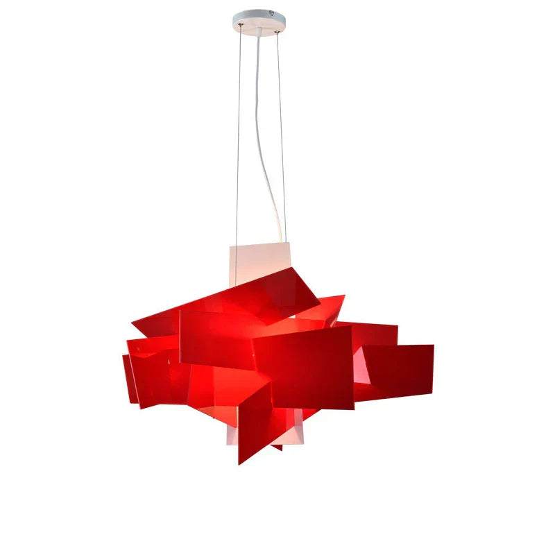 DecorBites™ Acrylic Leaf Pendant Lamps: Modern Ceiling Hanging Light for Kitchen Island & Living Room