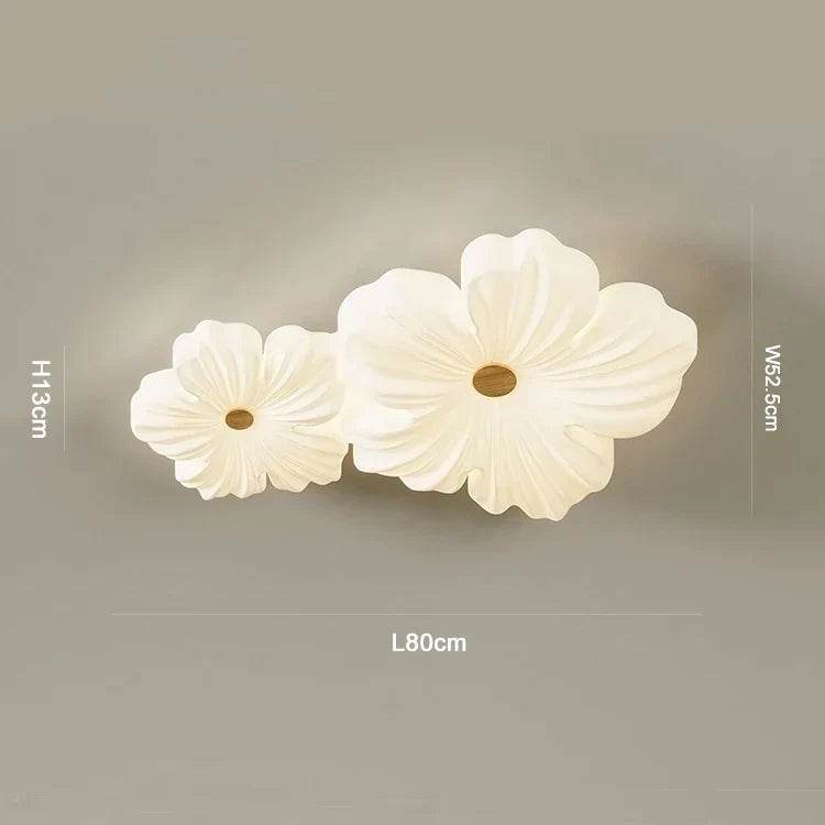 DecorBites™ Cream Wind Eye Protection Ceiling Light for Living Room and Bedroom