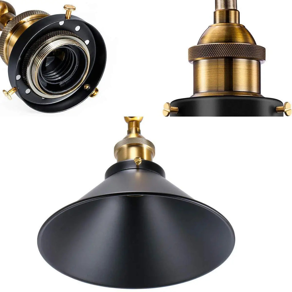 Suspension LED industrielle rétro DecorBites™ pour la maison, la salle à manger, le bar et la décoration de restaurant
