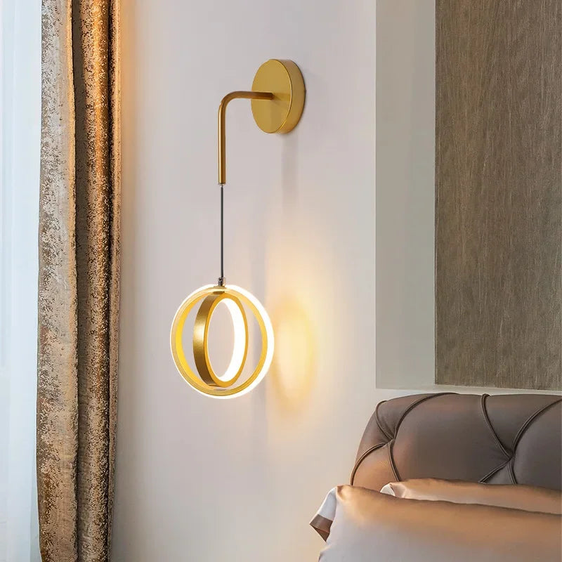DecorBites™ LED Wall Sconce Light for Bedroom Living Room Luminaire Fixture Decoration