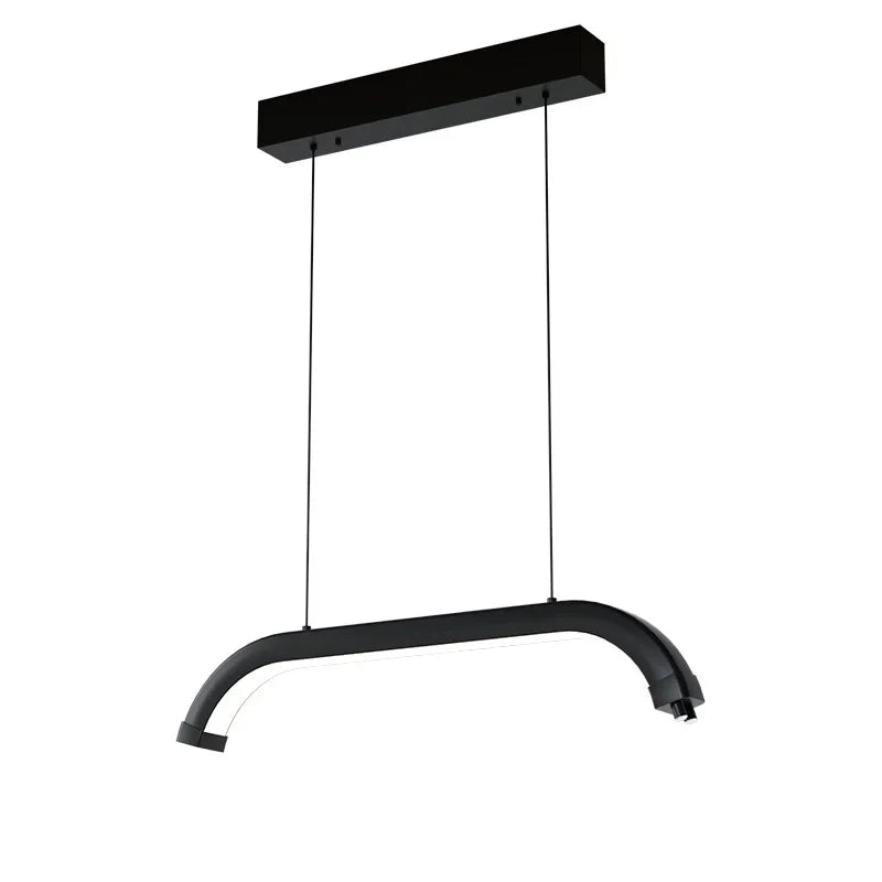 Half Moon Dimmable LED Pendant Light for Beauty Studio