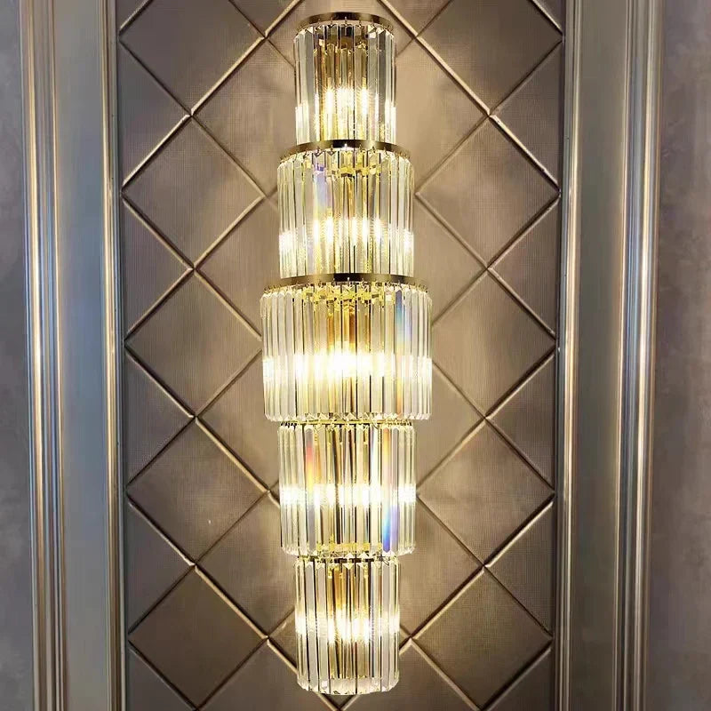 DecorBites™ Crystal Nordic Wall Lamp Modern Luxury Home Decor Wall Sconce