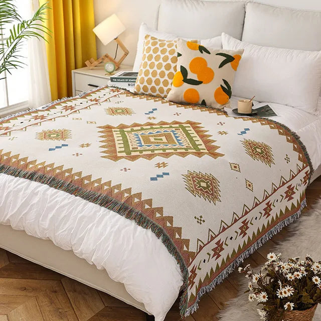 بطانية وغطاء ديكور بايتس™ جوثيك ثريد - ديكور منزلي متعدد الاستخدامات وأساسي للاستخدام الخارجي
