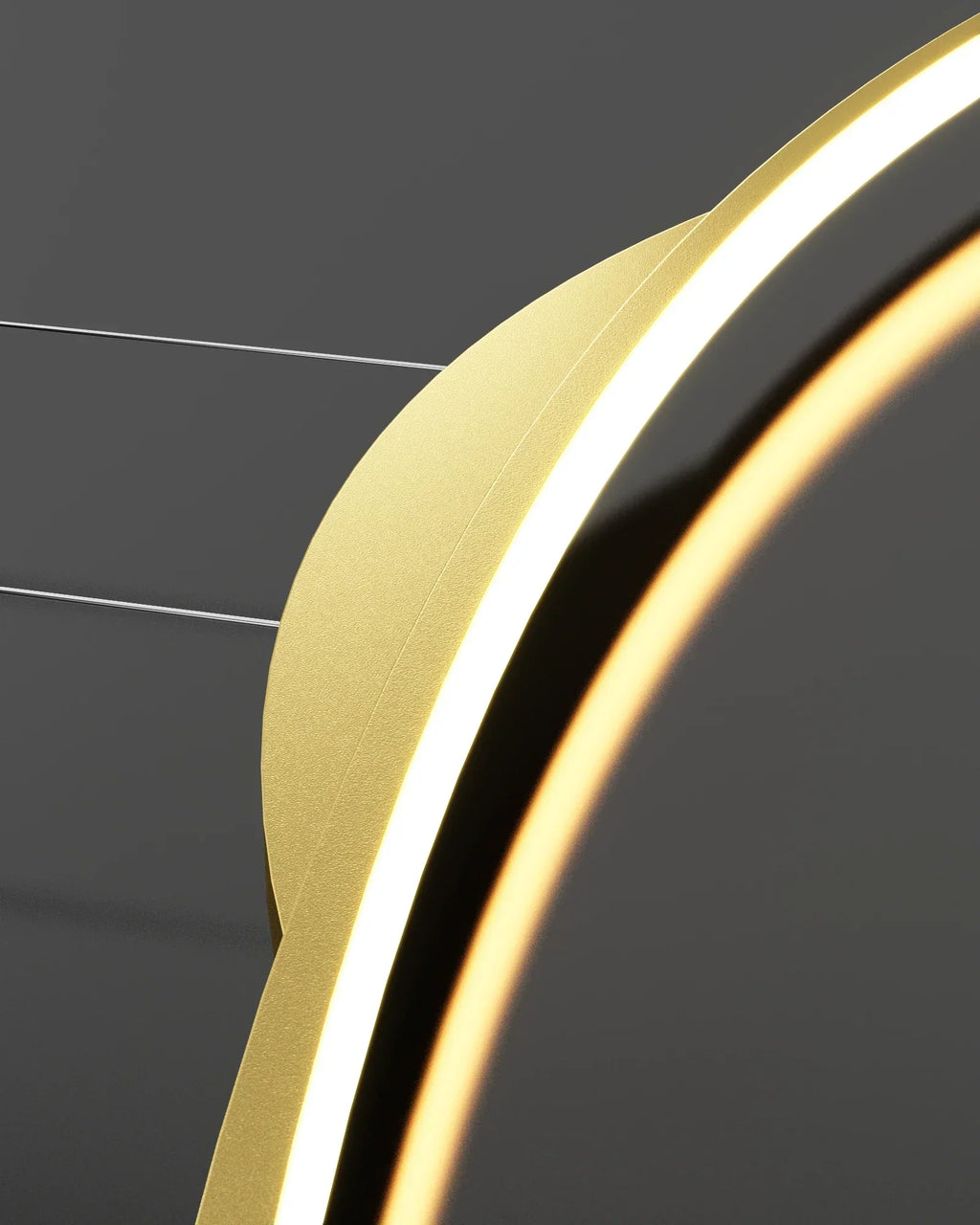 مصباح قلادة LED من DecorBites™ - إضاءة معلقة بسيطة لغرفة الطعام وديكور المنزل