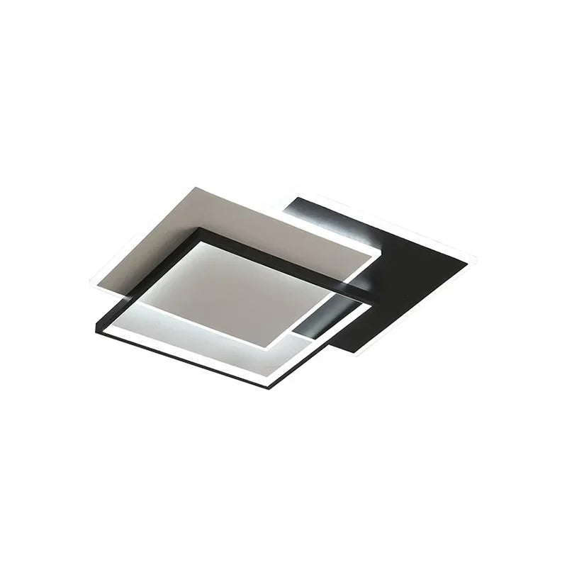 DecorBites™ ثريا LED: أضواء تعتيم عصرية لغرف المعيشة والطعام والمطبخ وغرف النوم والردهات المنزلية